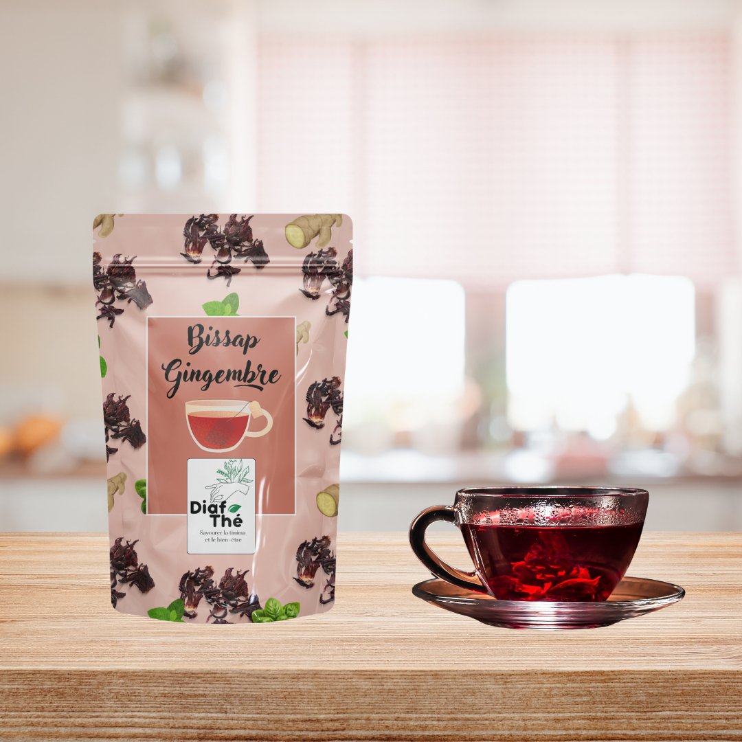 Thé Bissap  Experience the vibrant flavor of Thé Bissap, now available